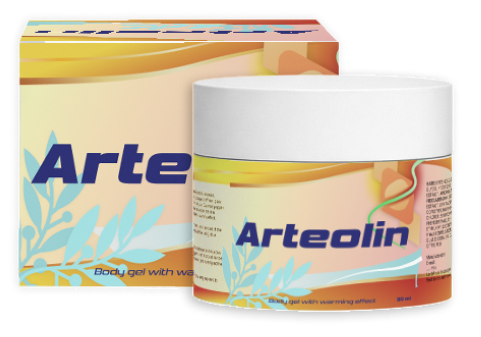 Arteolin 30 ml-es kozmetikai testgél csomagolása